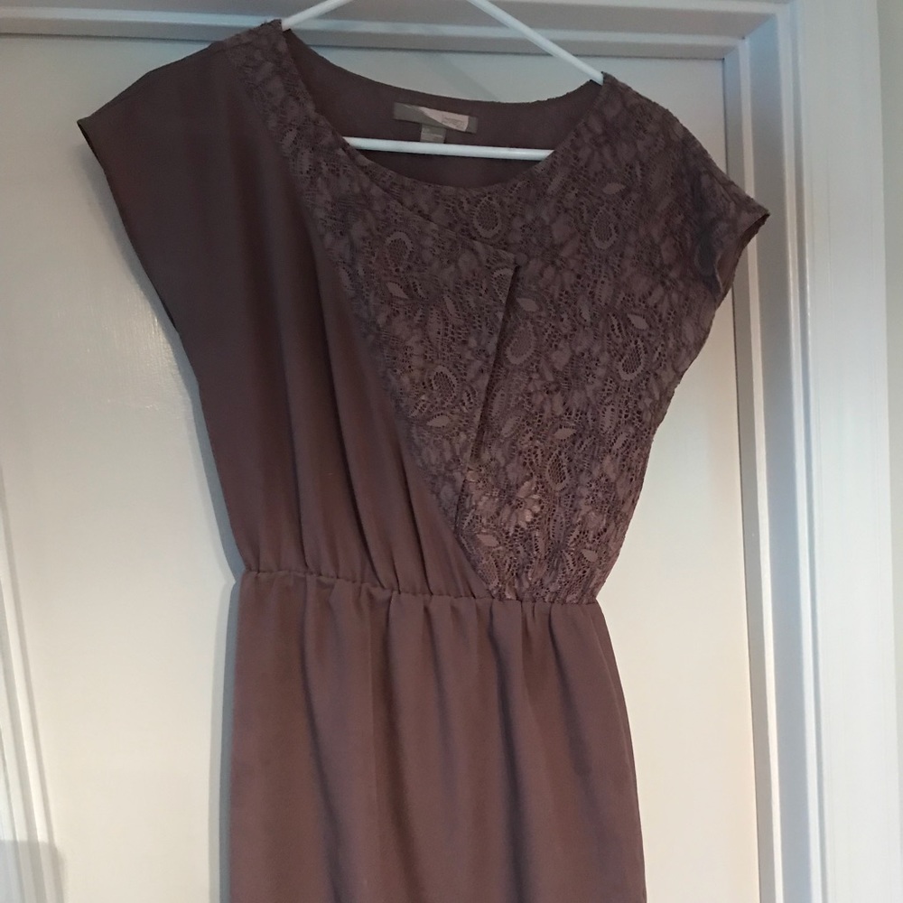 Purple dress